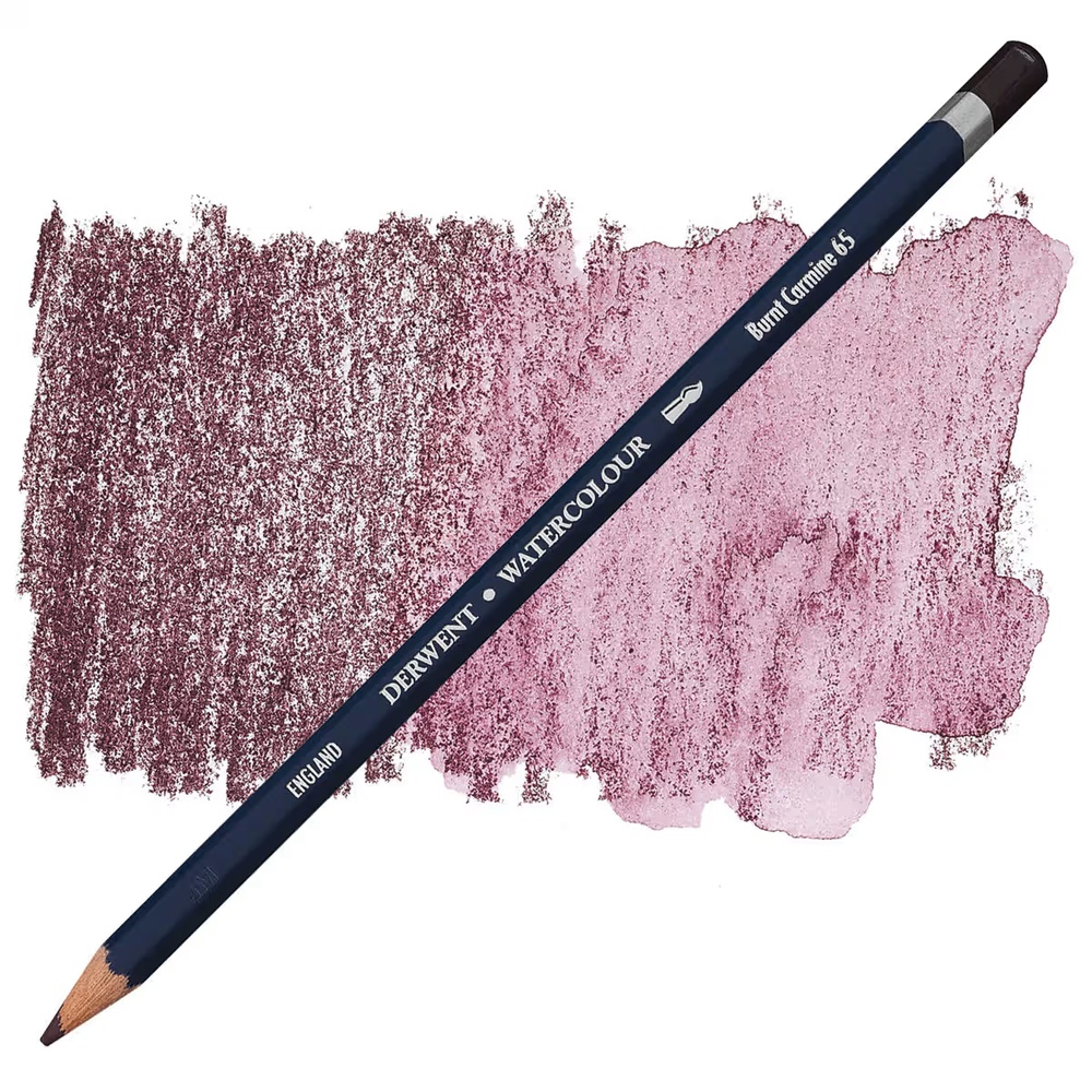 مداد رنگی آبرنگی درونت تکی کد Burnt Carmine - 65