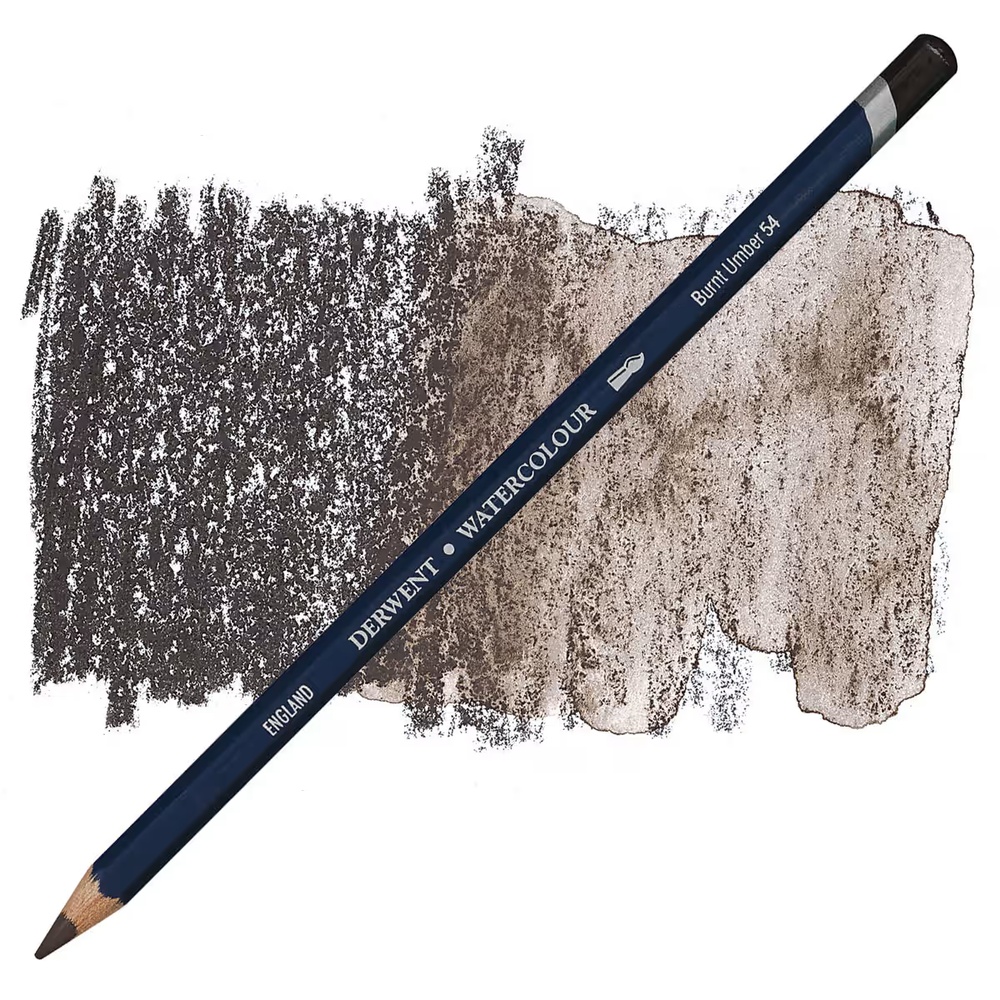 مداد رنگی آبرنگی درونت تکی کد Burnt Umber - 54