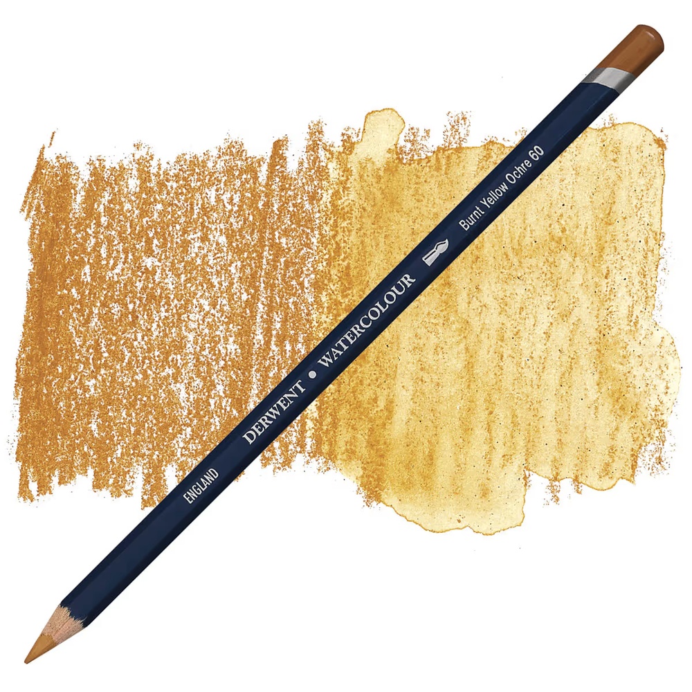 مداد رنگی آبرنگی درونت تکی کد Burnt Yellow Ochre - 60