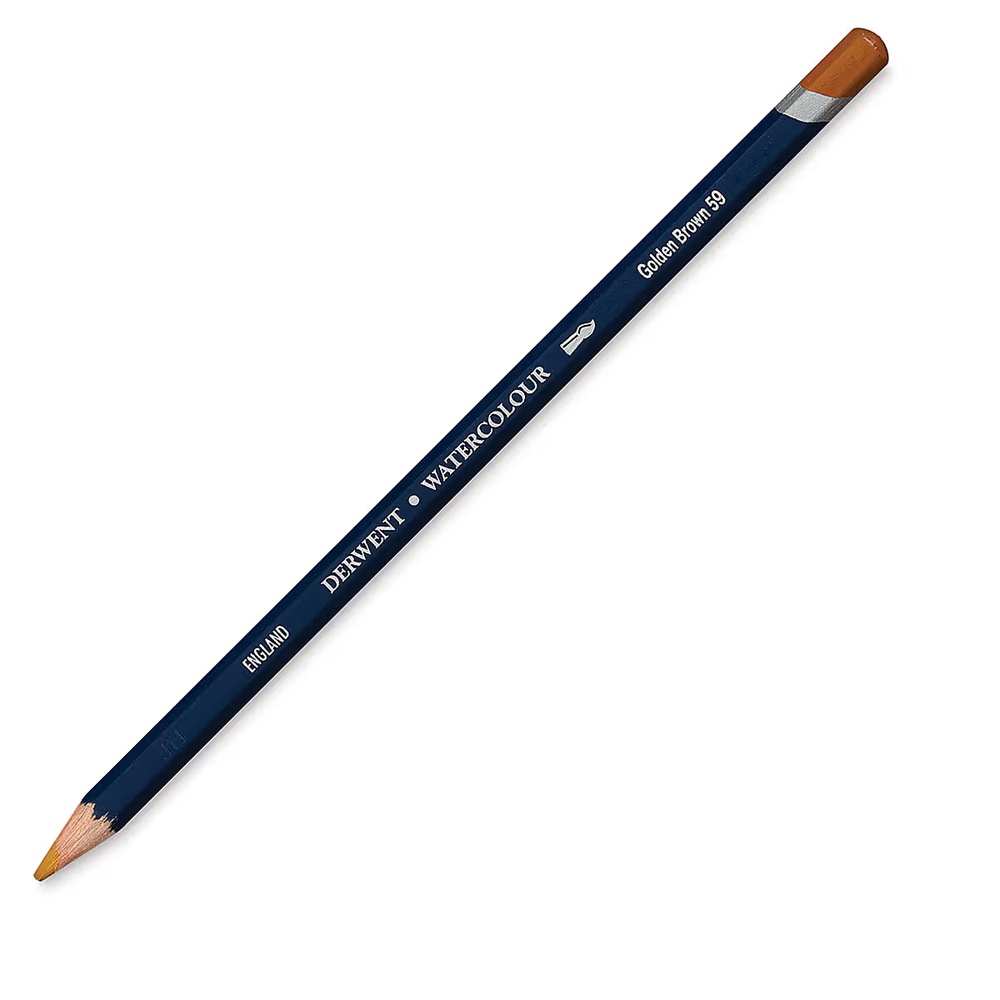 مداد رنگی آبرنگی درونت تکی کد Golden Brown - 59