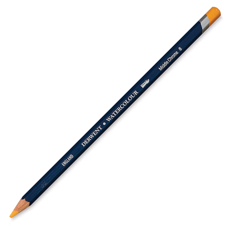 مداد رنگی آبرنگی درونت تکی کد Middle Chrome - 08
