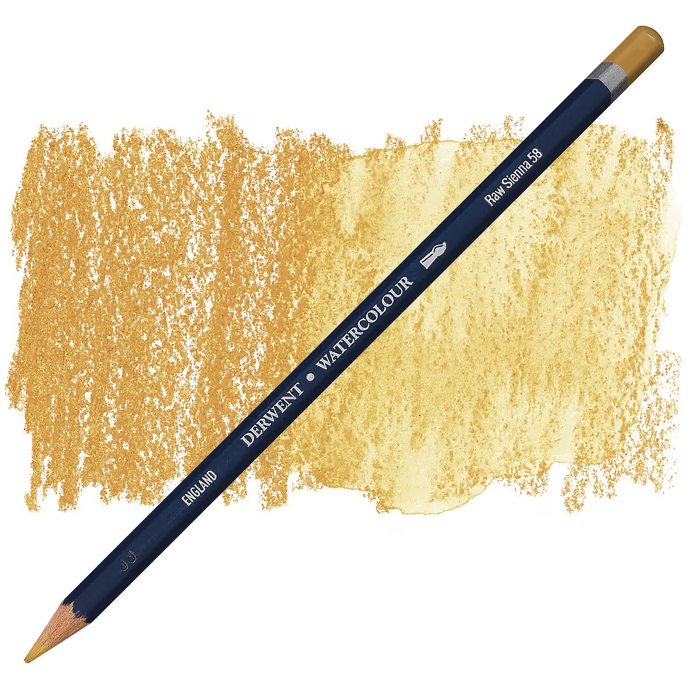 مداد رنگی آبرنگی درونت تکی کد Raw Sienna - 58