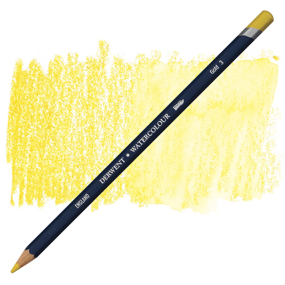 مداد رنگی آبرنگی درونت تکی کد Gold - 03