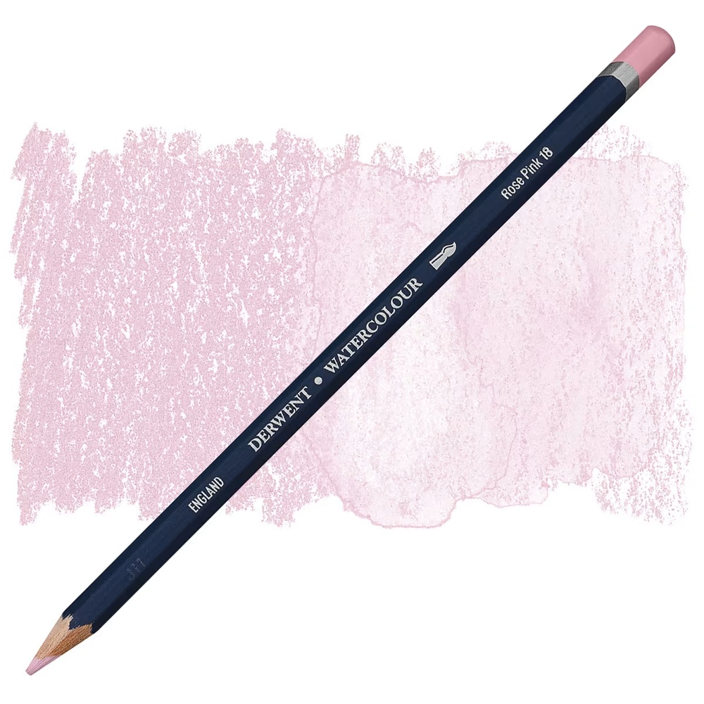 مداد رنگی آبرنگی درونت تکی کد Rose Pink - 18