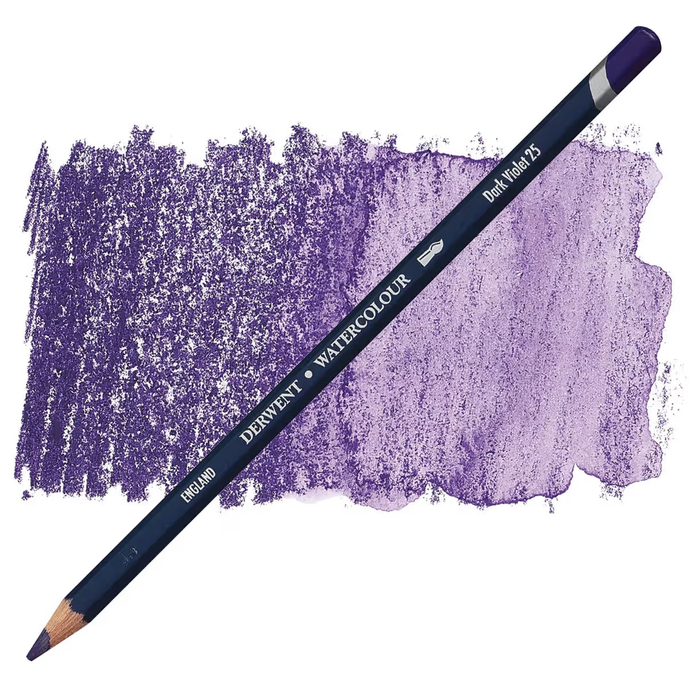 مداد رنگی آبرنگی درونت تکی کد Dark Violet - 25