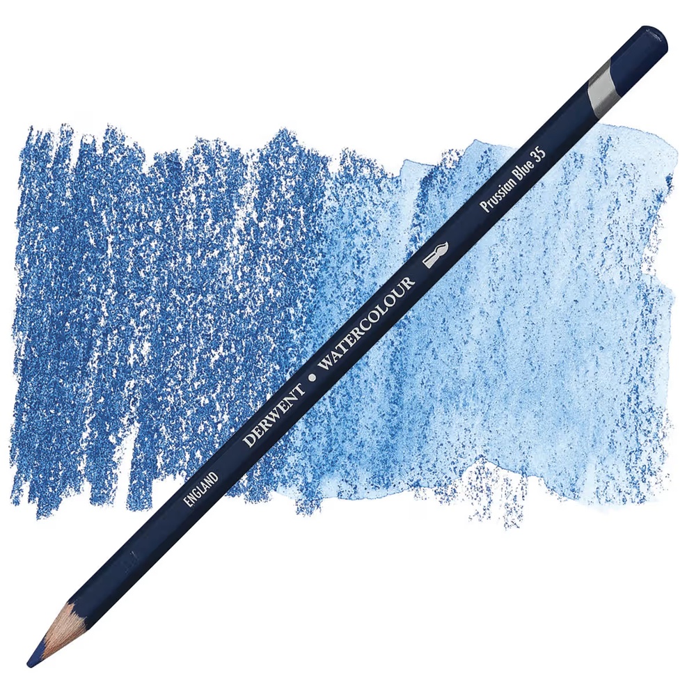 مداد رنگی آبرنگی درونت تکی کد Prussian Blue - 35