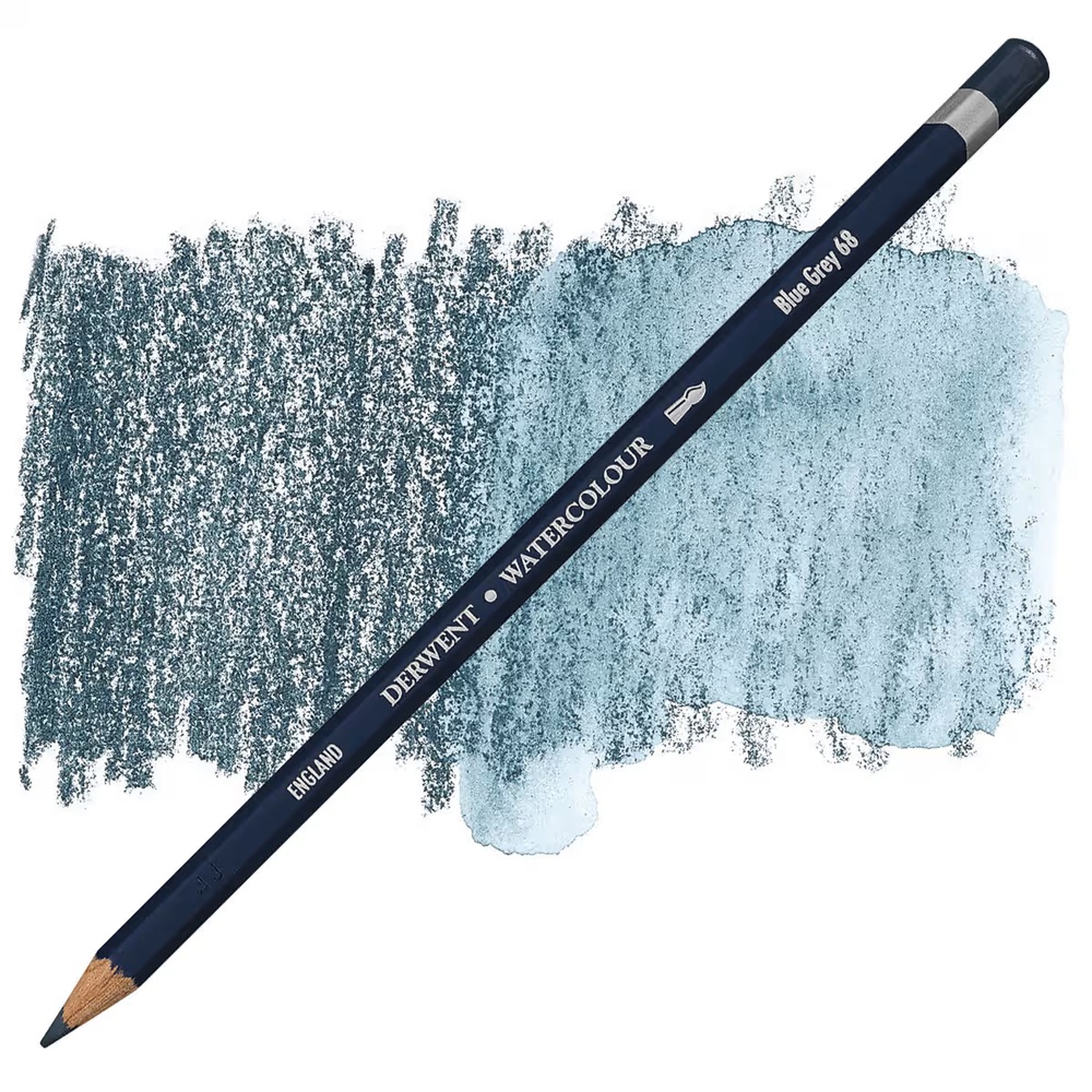 مداد رنگی آبرنگی درونت تکی کد Blue Gray - 68