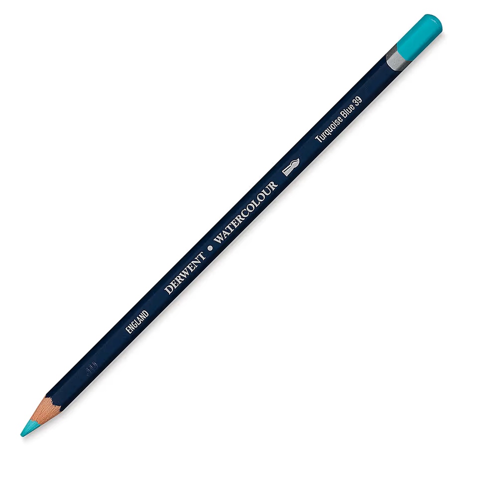 مداد رنگی آبرنگی درونت تکی کد Turquoise Blue - 39
