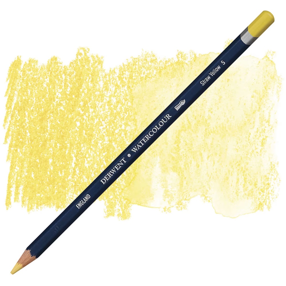 مداد رنگی آبرنگی درونت تکی کد Straw Yellow - 05