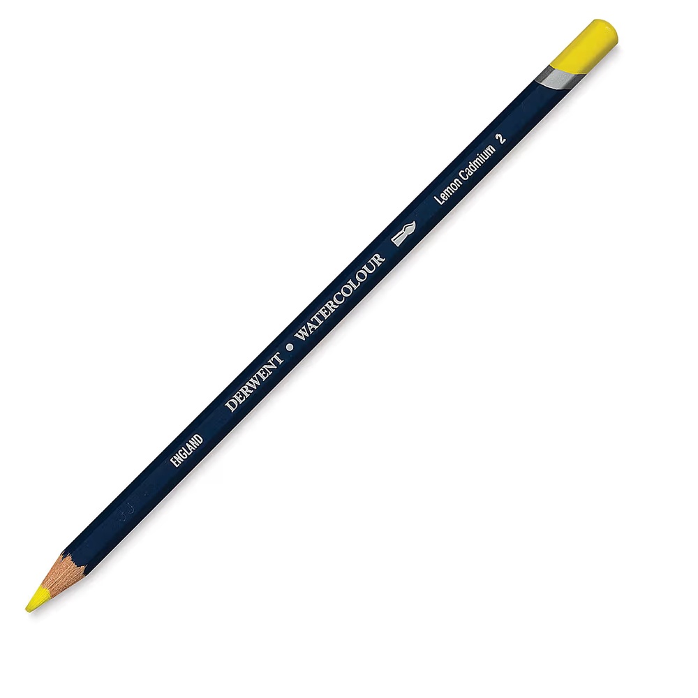 مداد رنگی آبرنگی درونت تکی کد Lemon Cadmium - 02