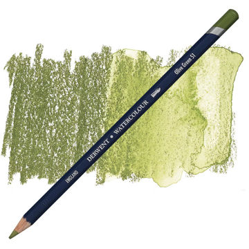 مداد رنگی آبرنگی درونت تکی کد Olive Green - 51