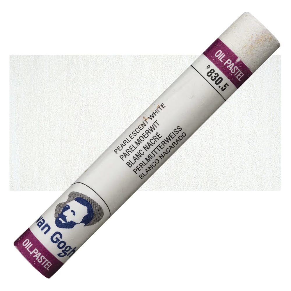 پاستل روغنی ونگوگ تکی کد Pearlescent White - 830.5