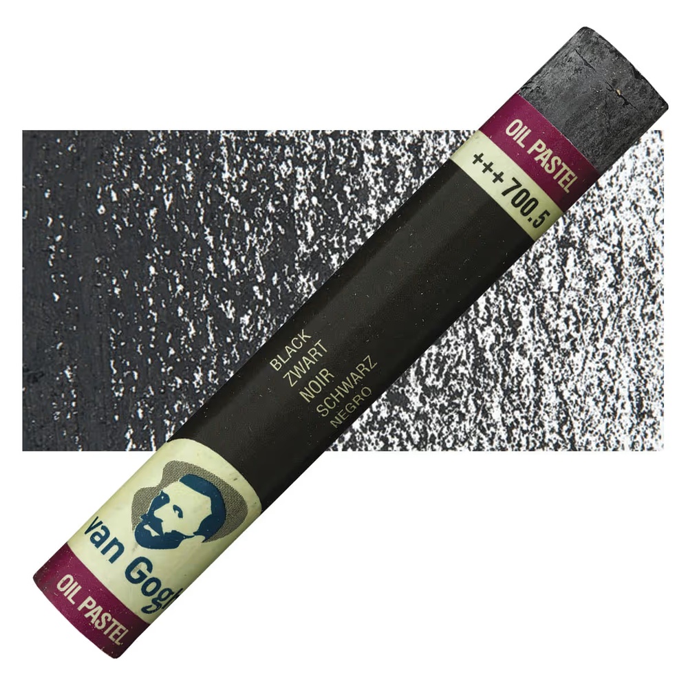 پاستل روغنی ونگوگ تکی کد Black - 700.5