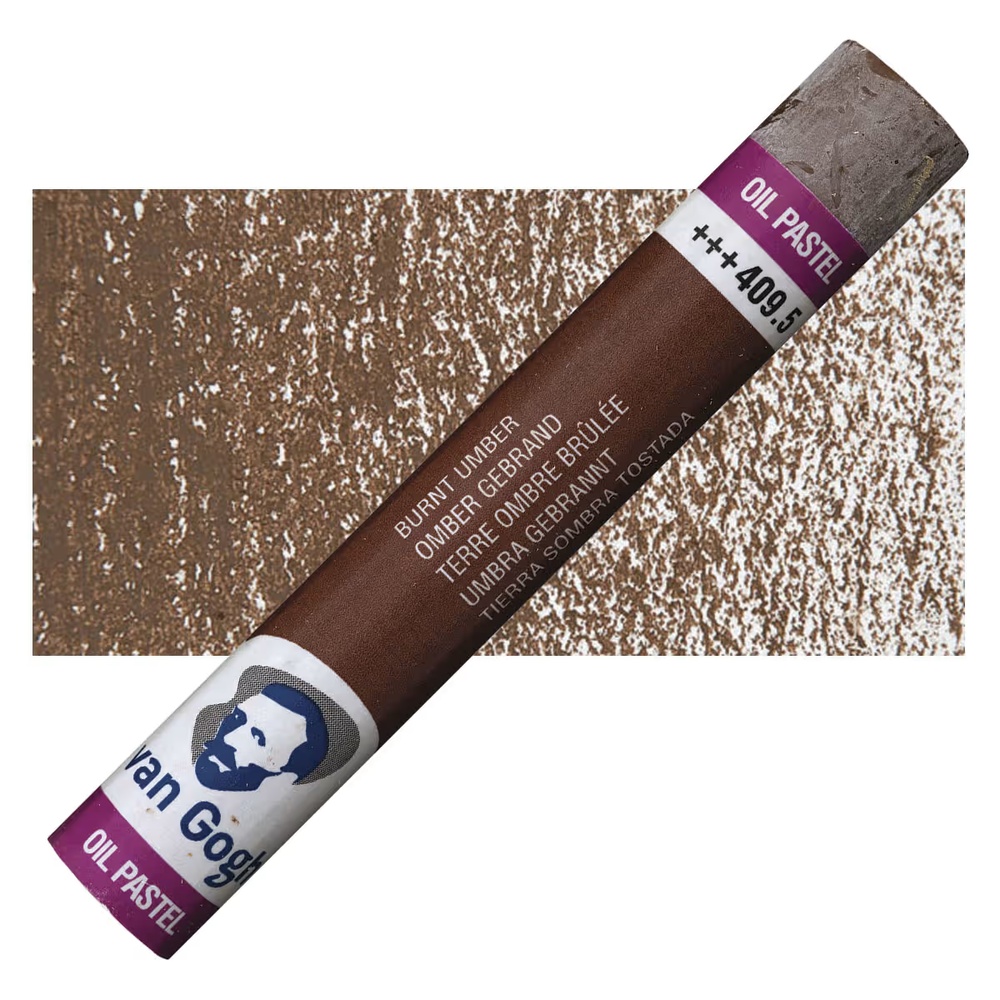 پاستل روغنی ونگوگ تکی کد Burnt Umber - 409.5
