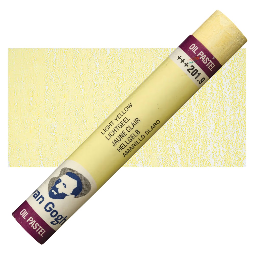 پاستل روغنی ونگوگ تکی کد Light Yellow - 201.9