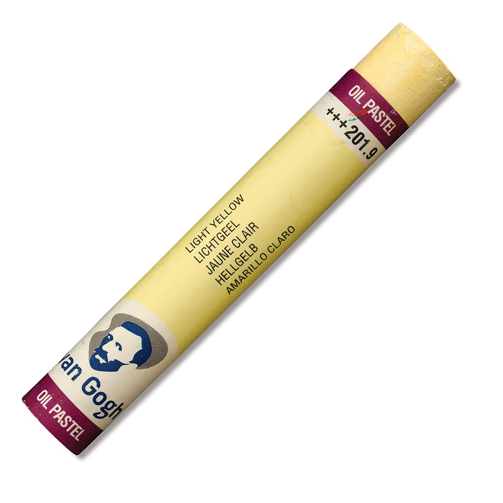 پاستل روغنی ونگوگ تکی کد Light Yellow - 201.9