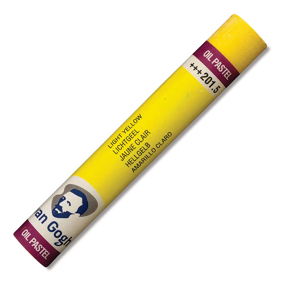 پاستل روغنی ونگوگ تکی کد Light Yellow - 201.5