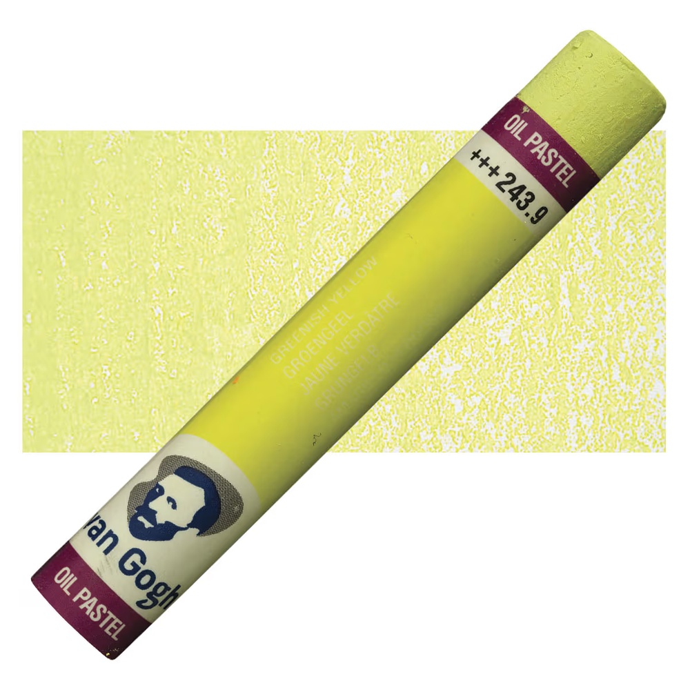 پاستل روغنی ونگوگ تکی کد Green Yellow - 243.9
