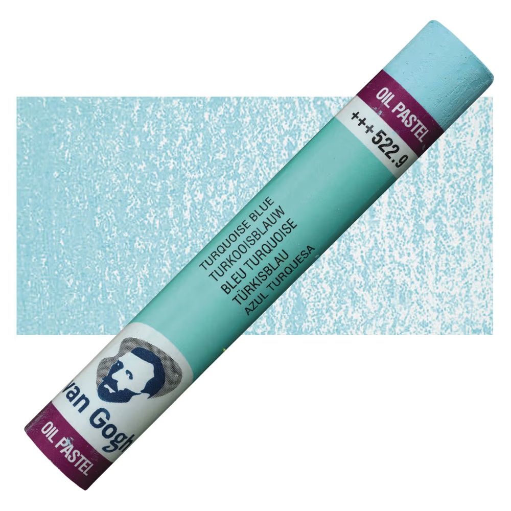 پاستل روغنی ونگوگ تکی کد Turquoise Blue - 522.9