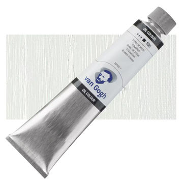 رنگ روغن ونگوگ 200 میل تکی کد Titanium White - 105
