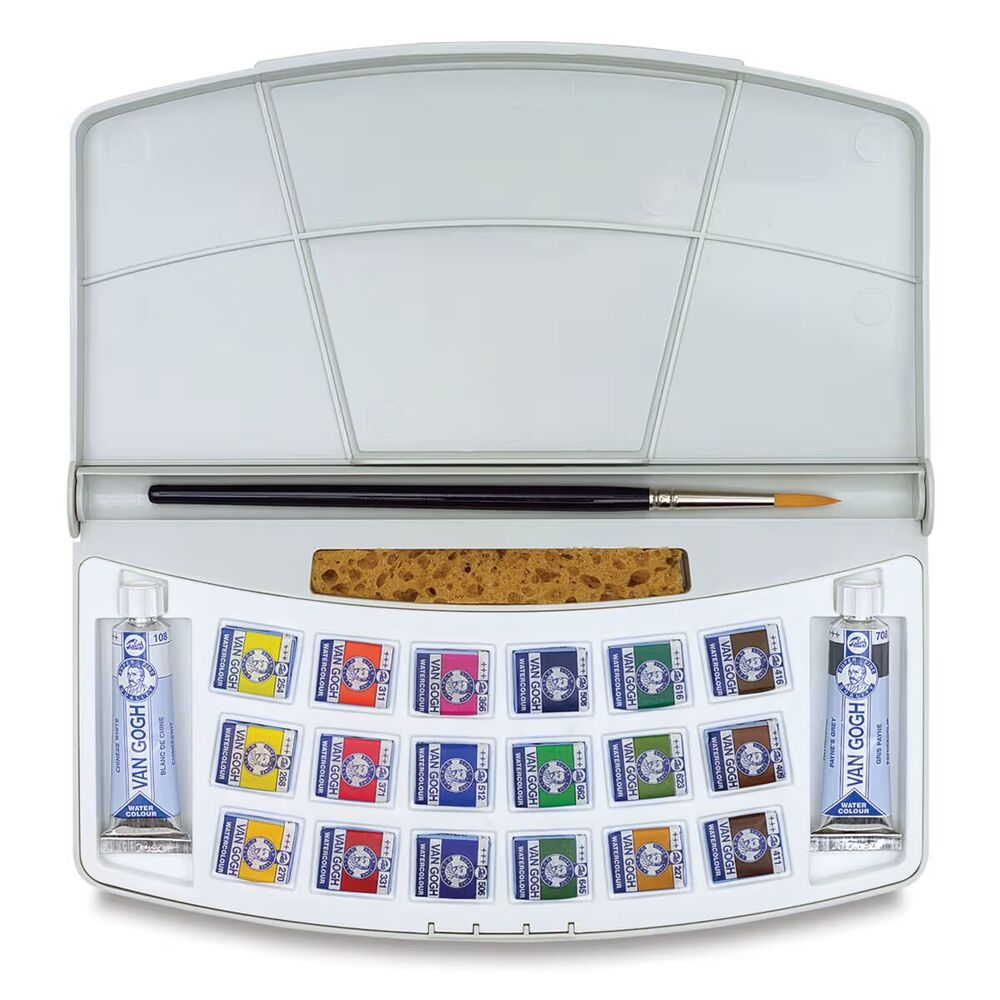 آبرنگ ونگوگ 18 رنگ - مدل Assorted Colors