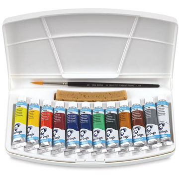 آبرنگ ونگوگ تیوبی 12 رنگ - مدل Assorted Colors