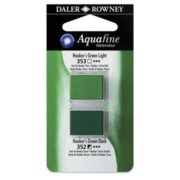 آبرنگ دالررونی بسته 2 تایی Hooker's Green Light & Hooker's Green Dark