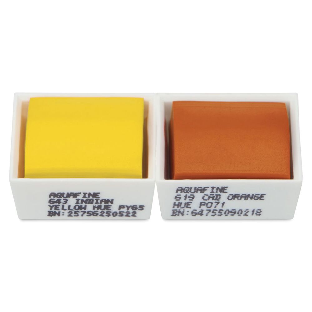 آبرنگ دالررونی بسته 2 تایی Indian Yellow Hue & Cadmium Orange Hue