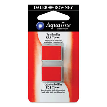 آبرنگ دالررونی بسته 2 تایی Vermilion Hue & Cadmium Red Hue