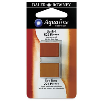 آبرنگ دالررونی بسته 2 تایی Light Red & Burnt Sienna