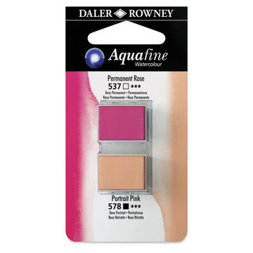 آبرنگ دالررونی بسته 2 تایی Permanent Rose & Peach Pink