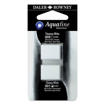 آبرنگ دالررونی بسته 2 تایی Titanium White & Chinese White