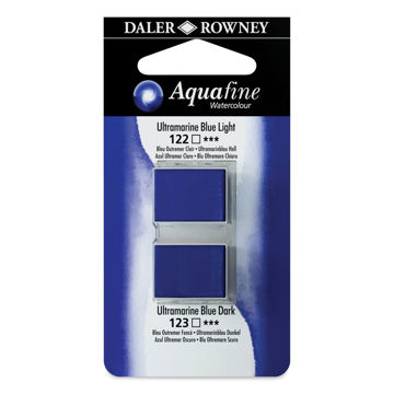 آبرنگ دالررونی بسته 2 تایی Ultramarine Blue Light & Ultramarine Blue Dark
