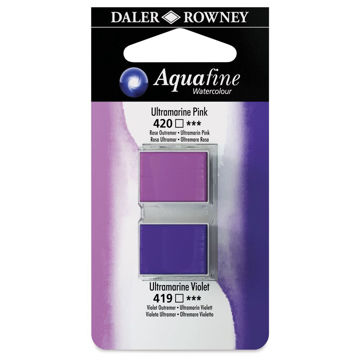 آبرنگ دالررونی بسته 2 تایی Ultramarine Pink & Ultramarine Violet