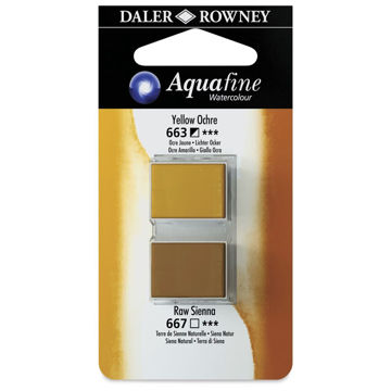 آبرنگ دالررونی بسته 2 تایی Yellow Ochre & Raw Sienna