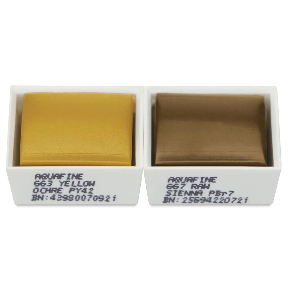 آبرنگ دالررونی بسته 2 تایی Yellow Ochre & Raw Sienna