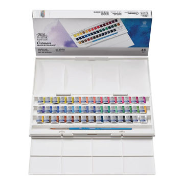 آبرنگ وینزور کاتمن 45 رنگ - مدل Assorted Colors