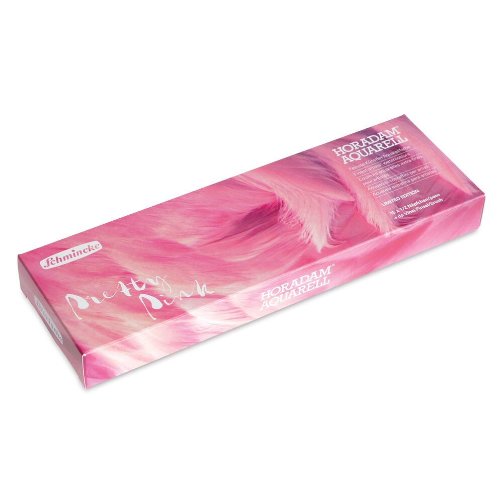 آبرنگ اشمینک 15 رنگ - مدل Pretty Pink