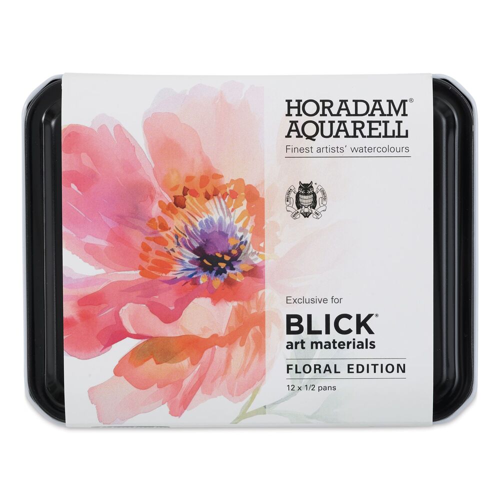 آبرنگ اشمینک 12 رنگ - مدل Floral Colors