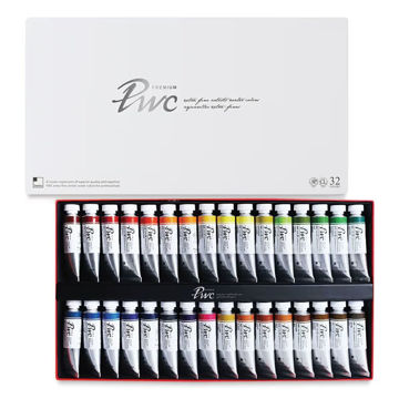 آبرنگ شین هان 32 رنگ 15 میل - مدل Assorted Colors